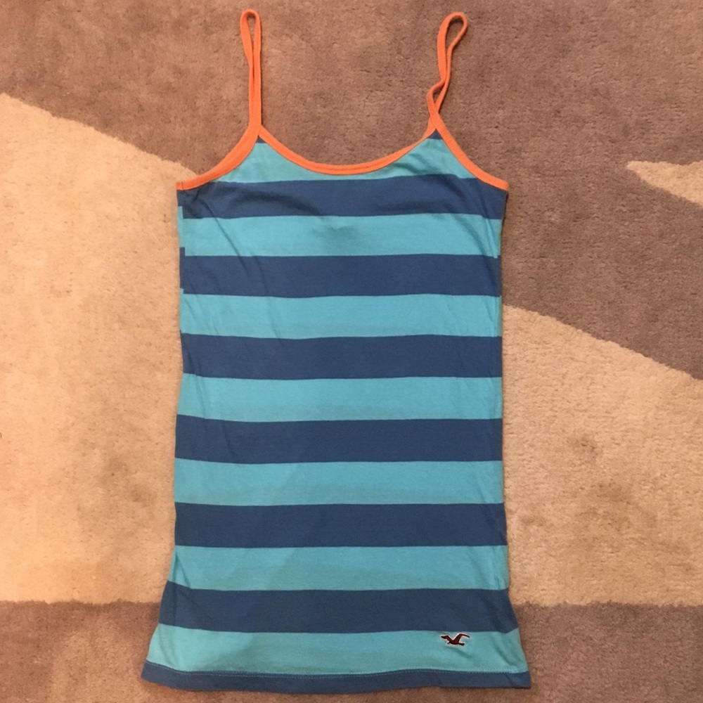 💜 4/$20 TOPS - Hollister Striped Tank Top